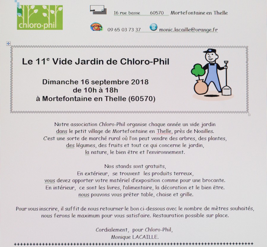  Vide jardin de Chloro-Phil Mortefontaine en Thelle (60570) 16 septembre 2018